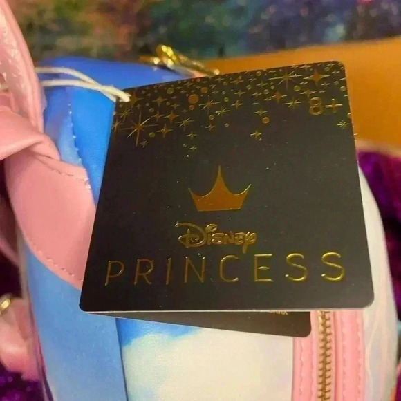 Disney loungefly sleeping beauty mini backpack main image 6